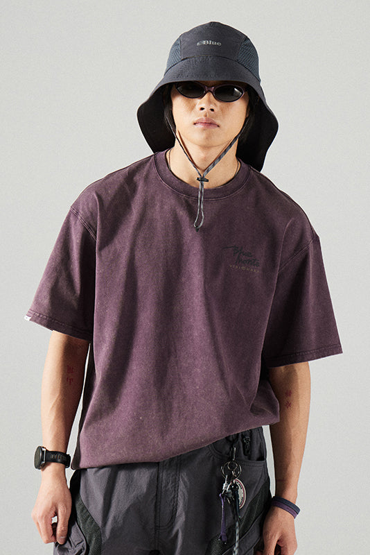 ラウンドネックTシャツ