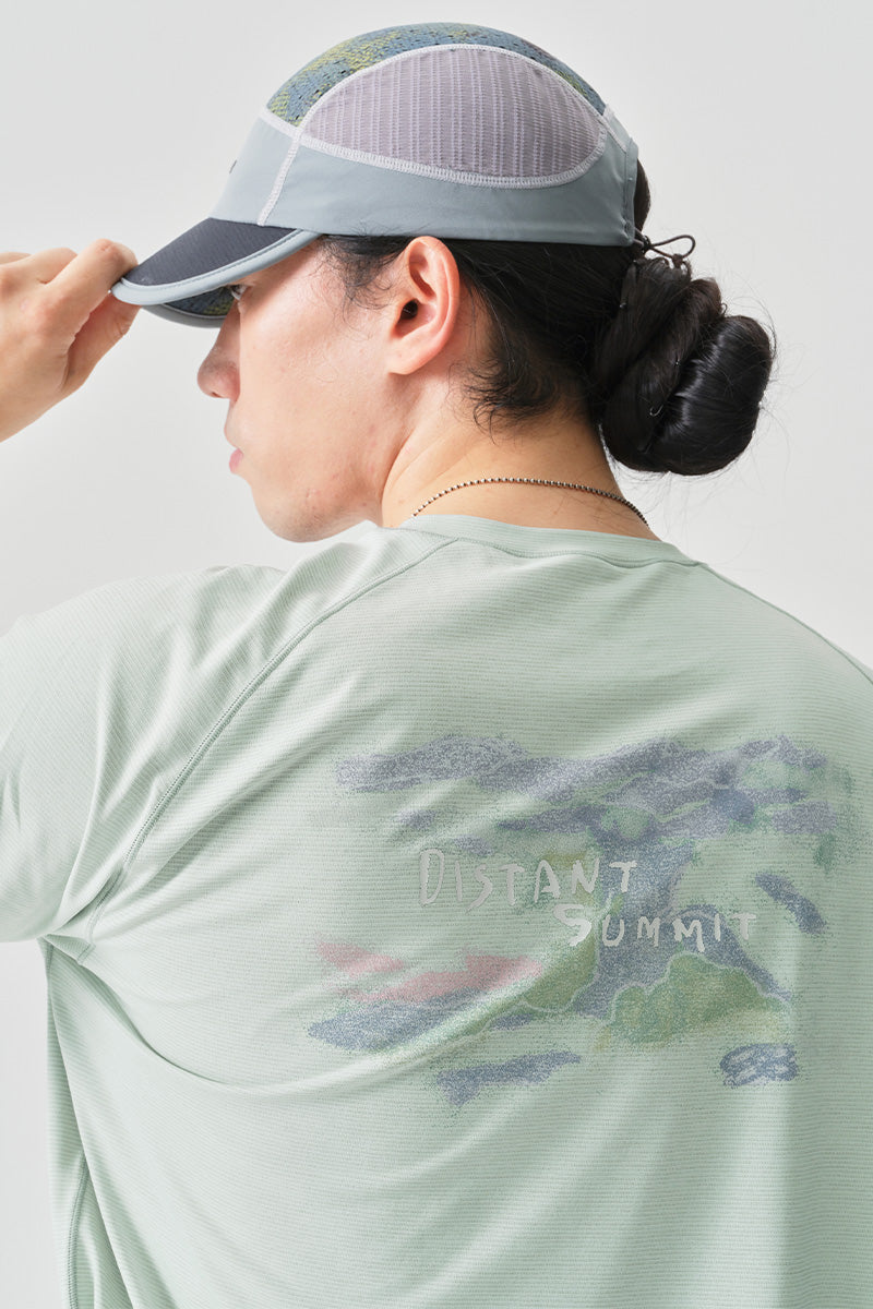 HYDROCOOL風景柄半袖TシャツNLBLDTX025