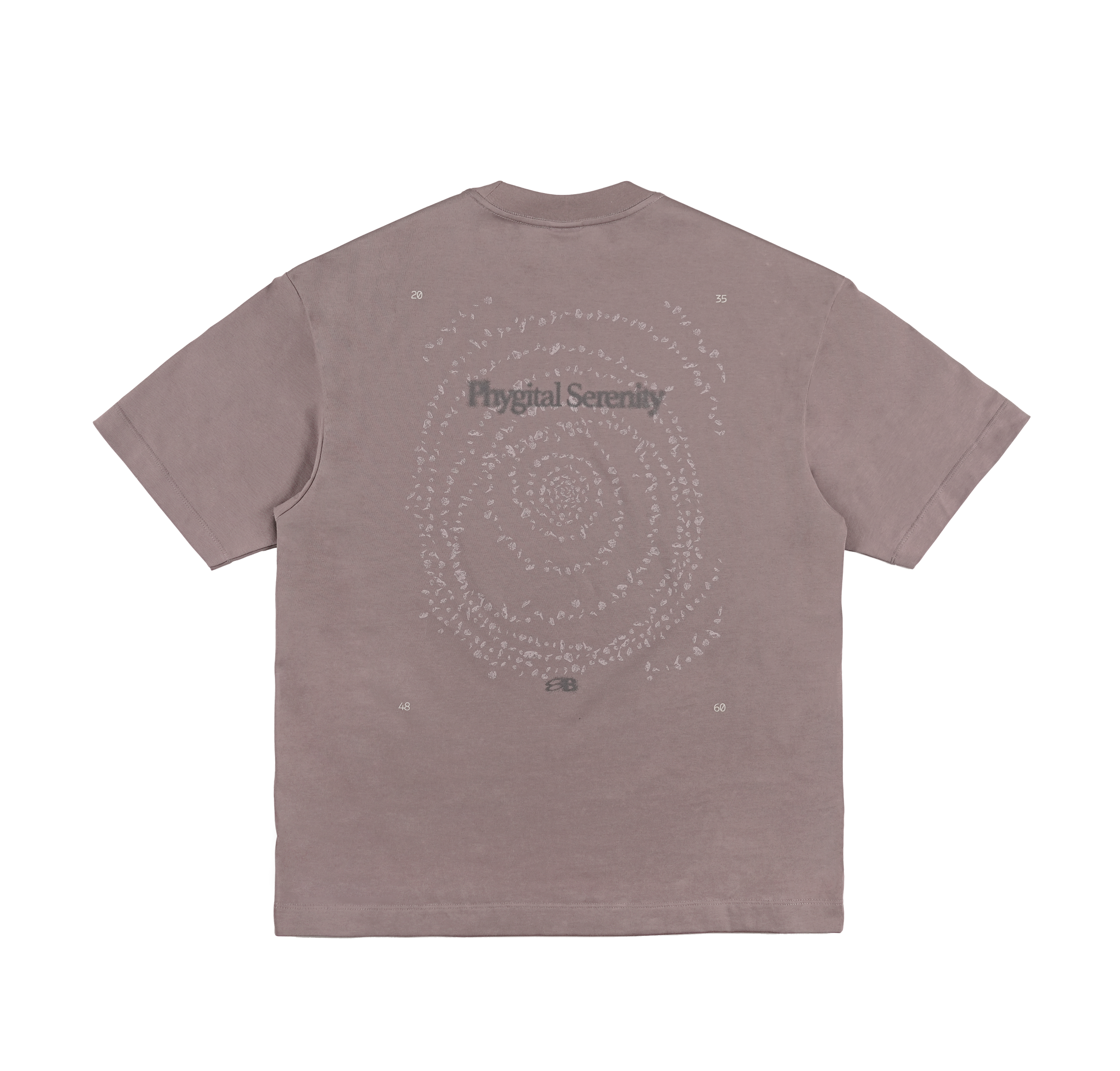 COOLMAXPRO渦巻きストーンプリント半袖TシャツNLBLDTX016