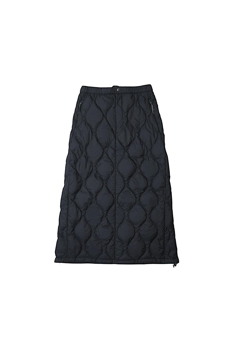 ドローストリング付きキルティングダウンスカート25BLQZ010