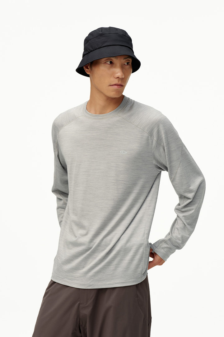 ウール長袖Tシャツ NLBLCTX019