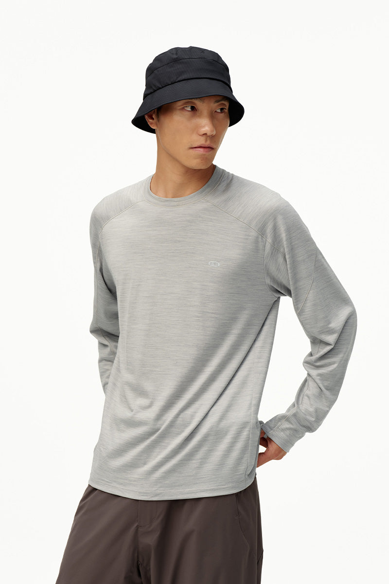 ウール長袖Tシャツ NLBLCTX019