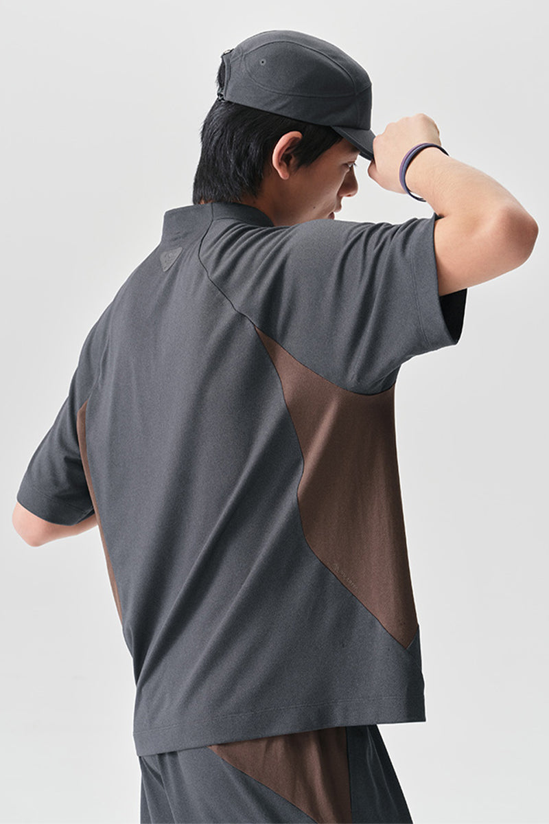 POLARTECカラーブロック半袖TシャツNLBLDTX032