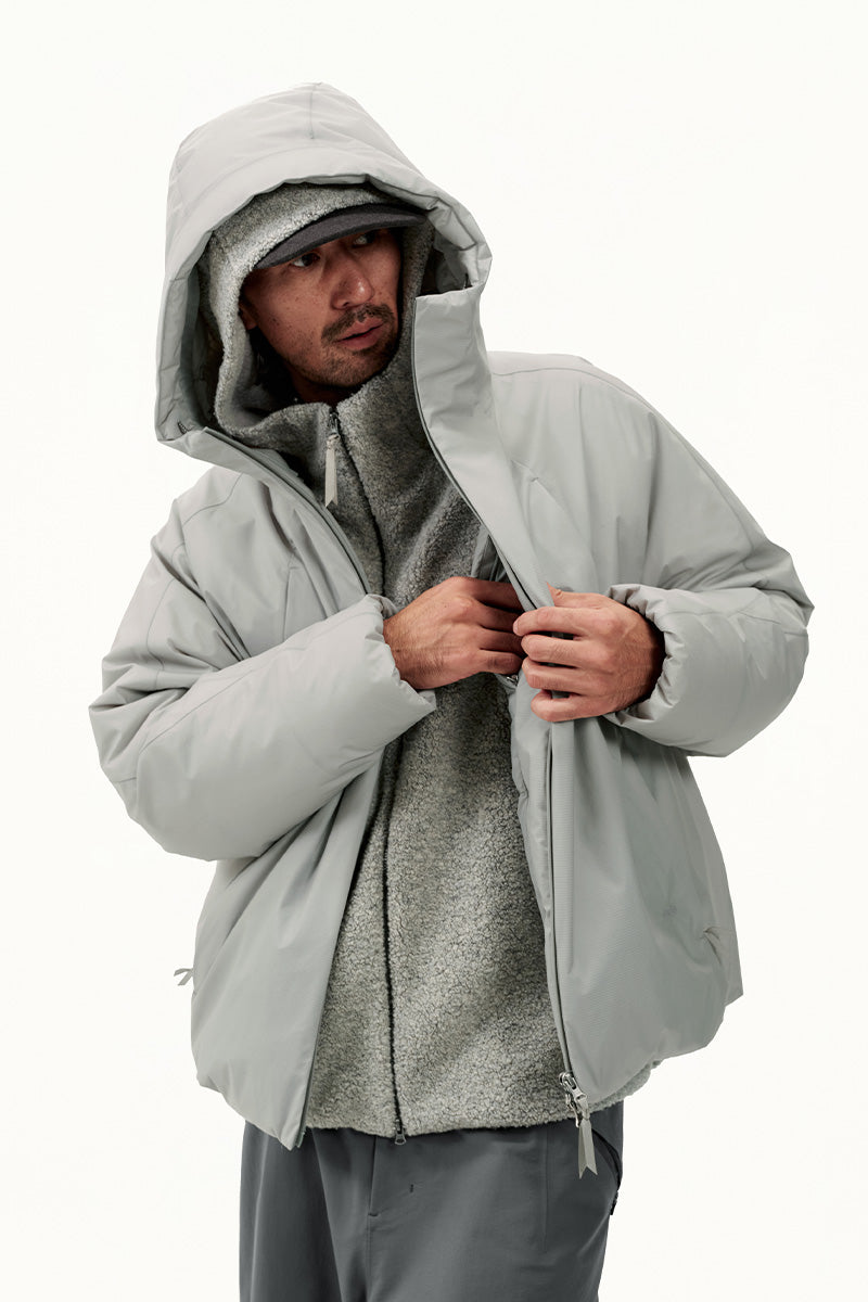 DryerDown 800FP Ultra-Lightweight Hooded Goose Down Jacket