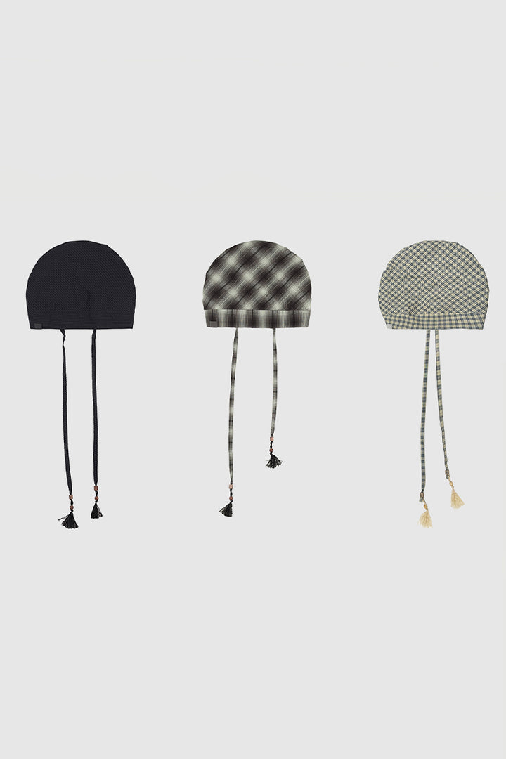 コットン製ドロストリング付き帽子NLBLAPS013