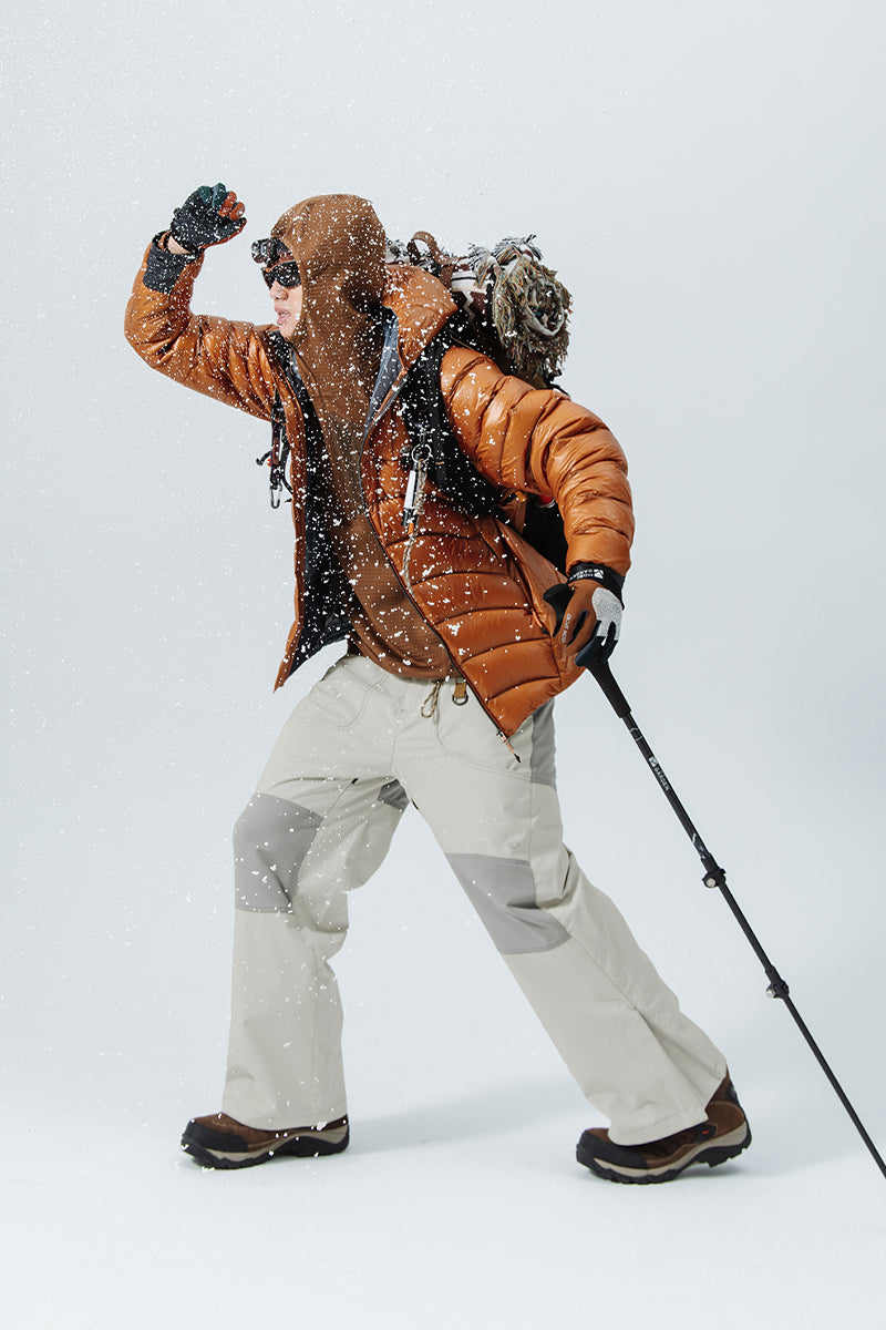 撥水軽量フード付きダウンジャケット25BLYR004