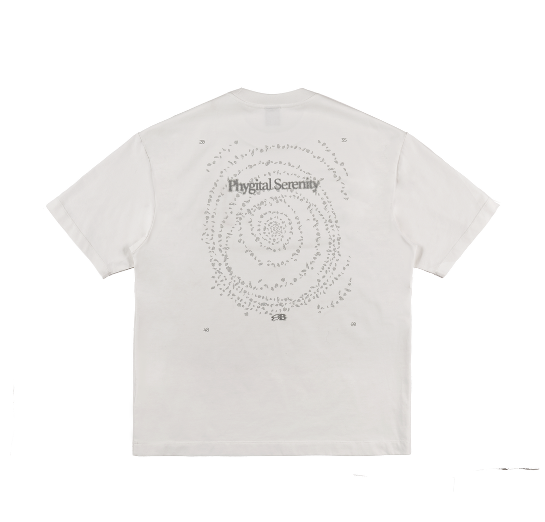 COOLMAXPRO渦巻きストーンプリント半袖TシャツNLBLDTX016