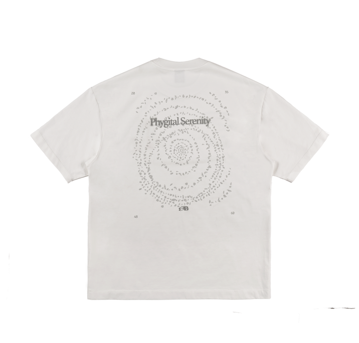 COOLMAXPRO渦巻きストーンプリント半袖TシャツNLBLDTX016