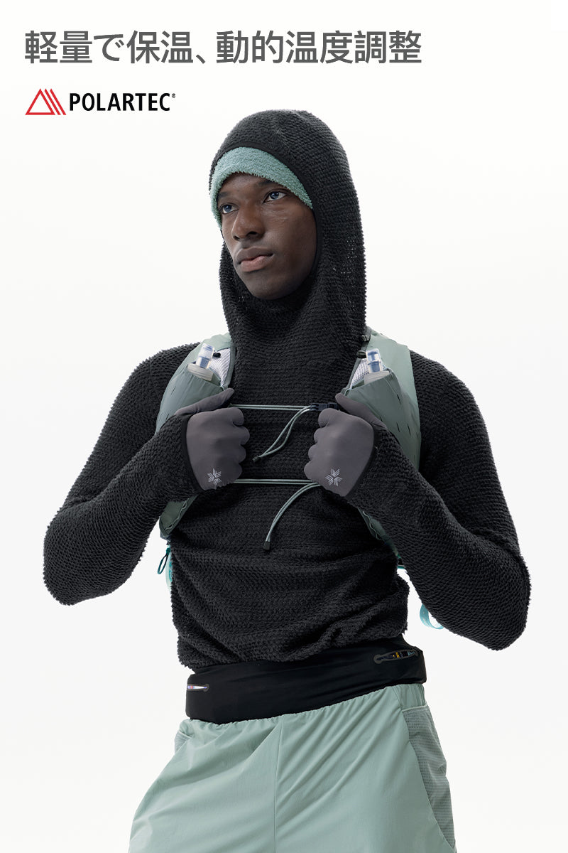 PrimaLoft フリーススウェット