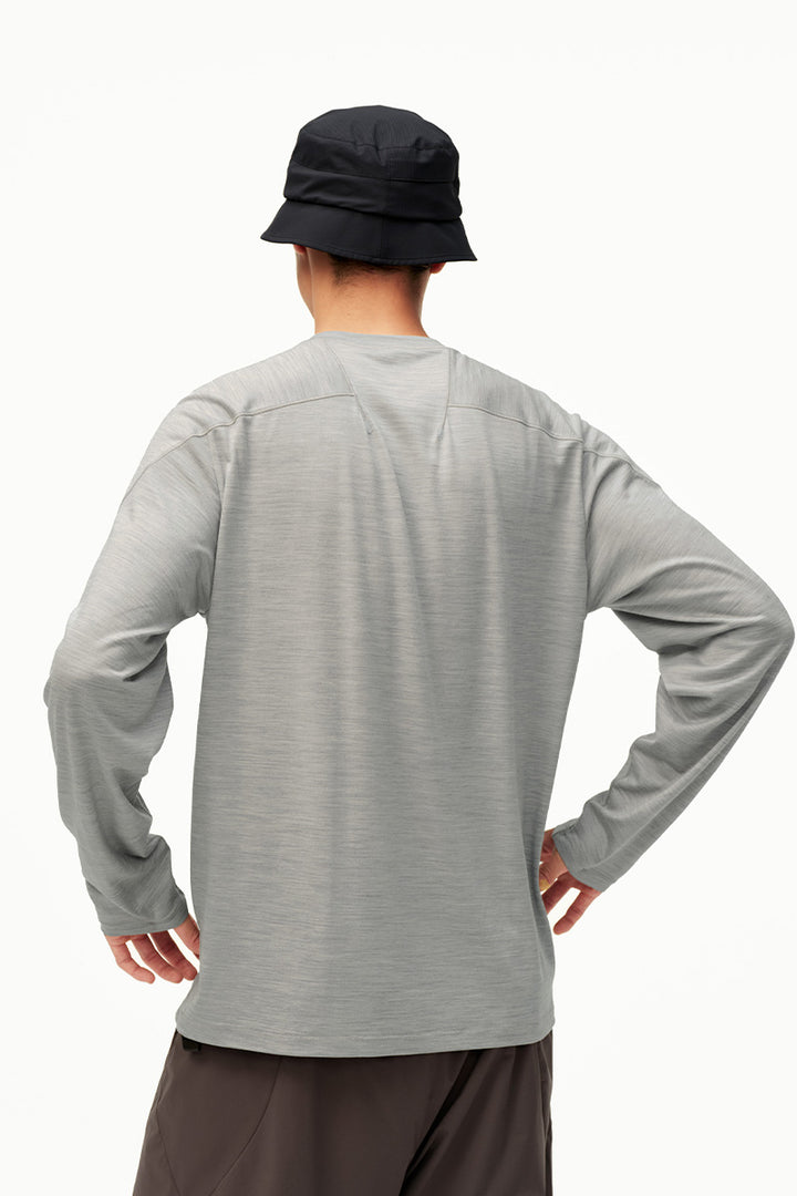 ウール長袖Tシャツ NLBLCTX019