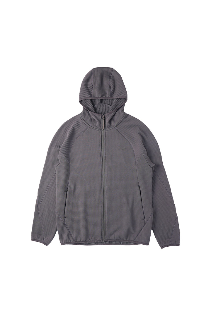 メリノウールブレンドフーデッドパーカー25BLWY020