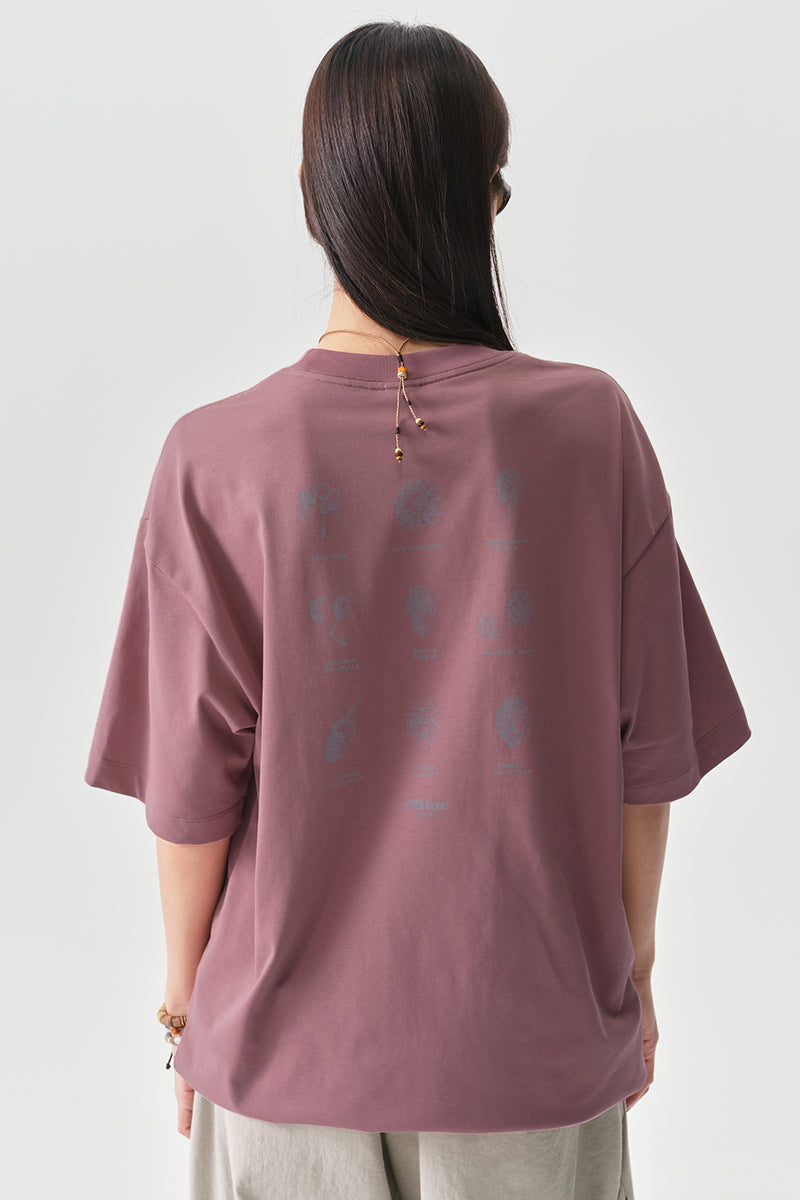 COOLMAXPROシード柄の半袖TシャツNLBLDTX039