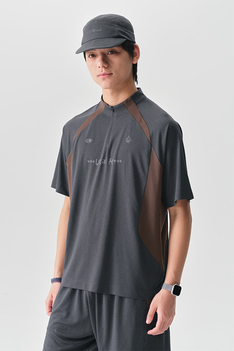 POLARTECカラーブロック半袖TシャツNLBLDTX032