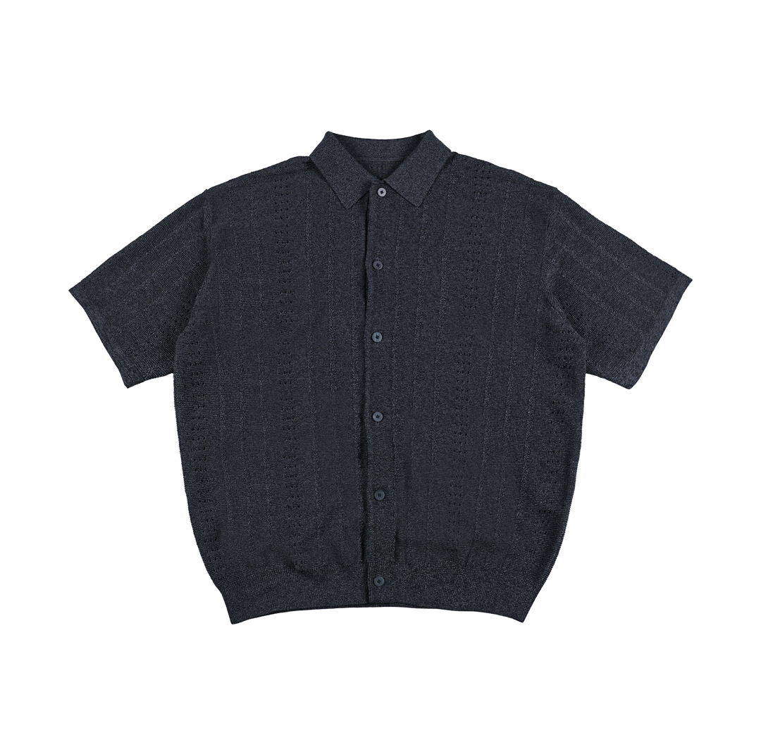 ABACELL半袖ニットカーディガンNLBLDCY003