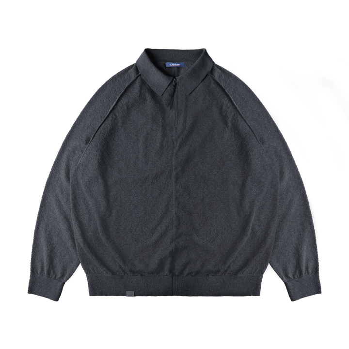 ハーフジップポロシャツニットセーターNLBLAZS002