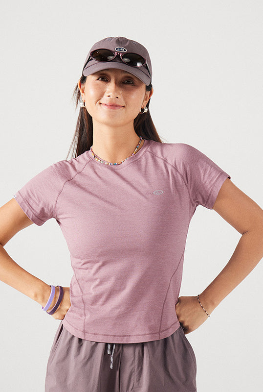 スポーツレディース半袖Tシャツ