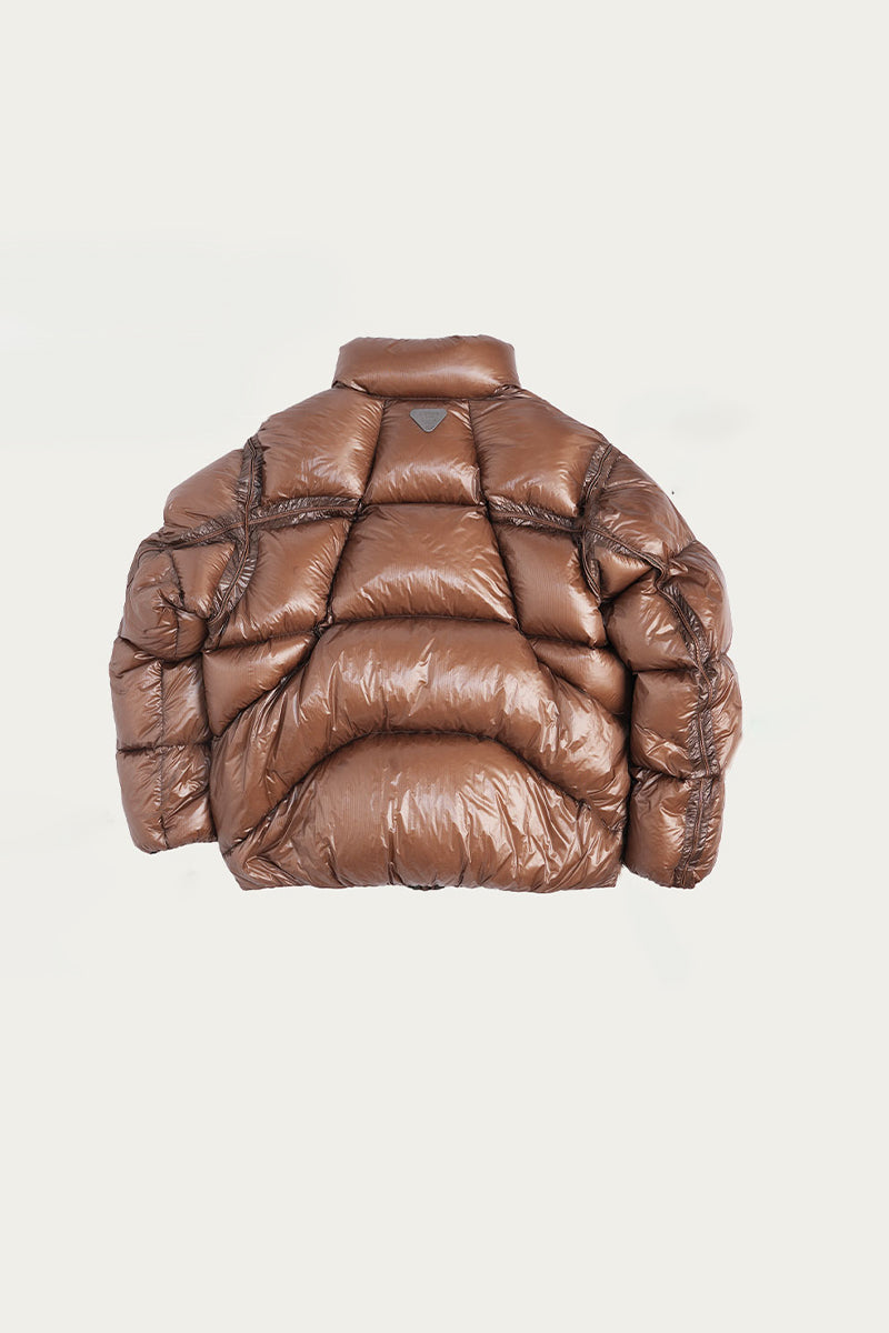 ショートスタンドカラーダウンジャケット25BLYR003