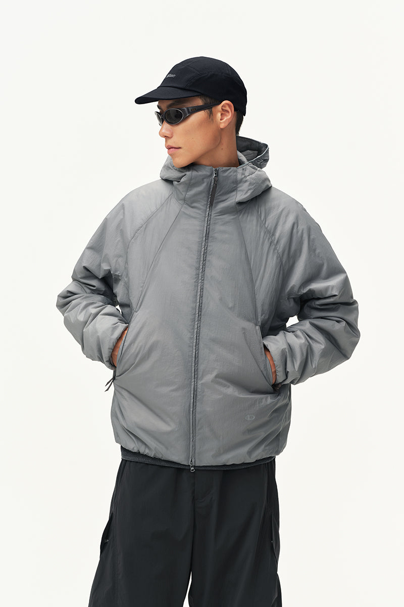 PrimaLoft® / MICROFT® 발수 후디드 인슐레이션 재킷 NLBLAMF013