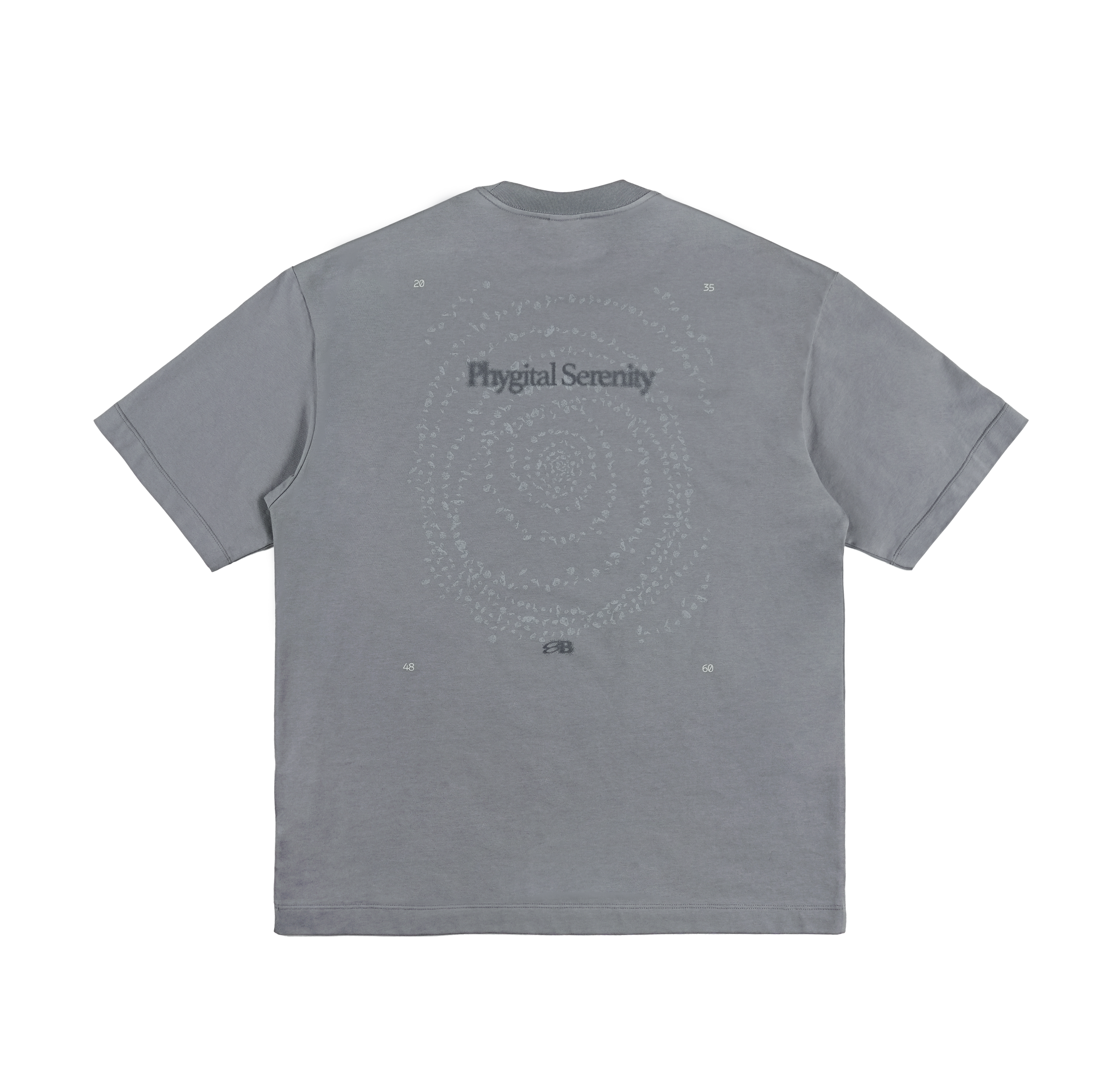 COOLMAXPRO渦巻きストーンプリント半袖TシャツNLBLDTX016