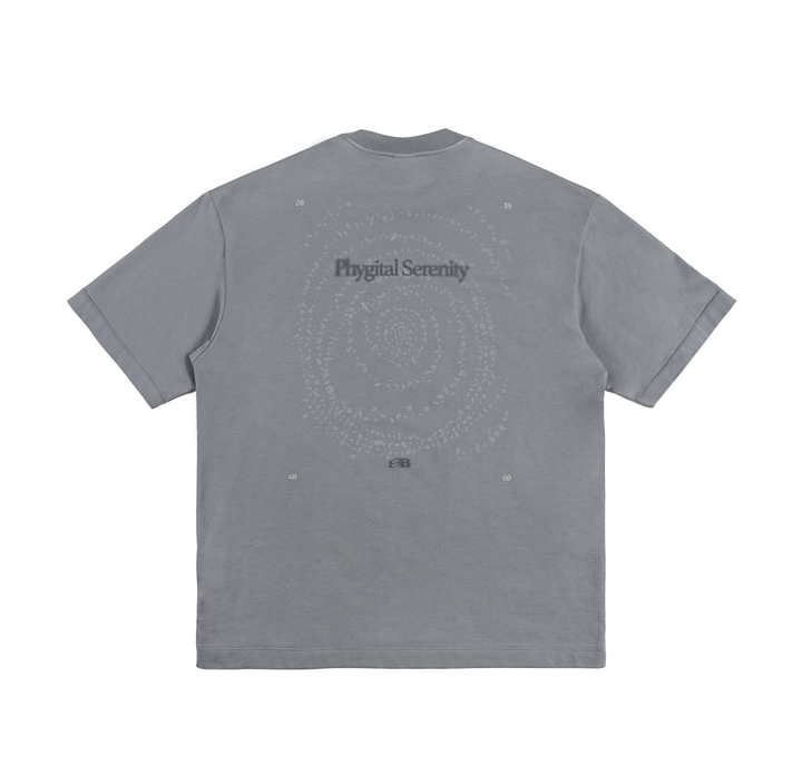 COOLMAXPRO渦巻きストーンプリント半袖TシャツNLBLDTX016