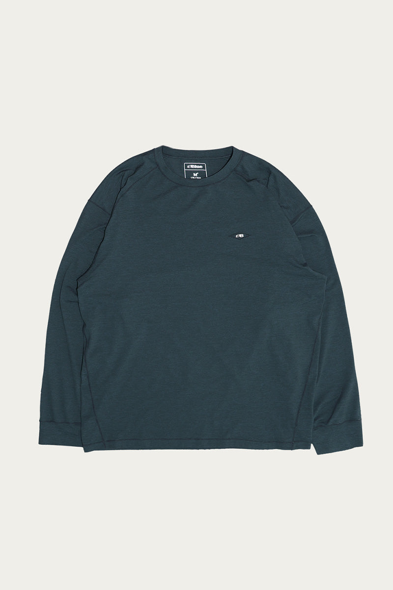 モイスチャーウィッキング長袖Tシャツ25BLCT020