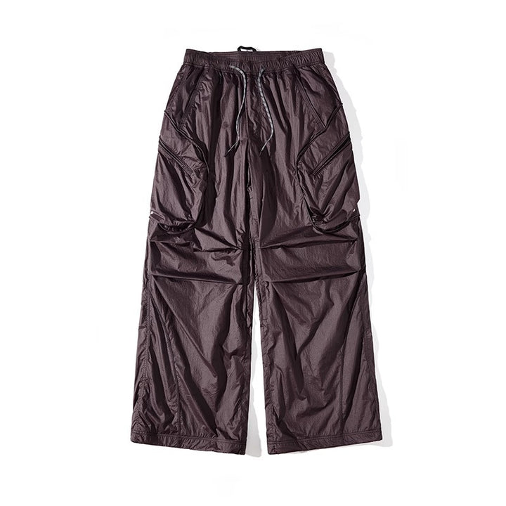 メタリックナイロン 防水パンツ ウイメンズ24BLCK004
