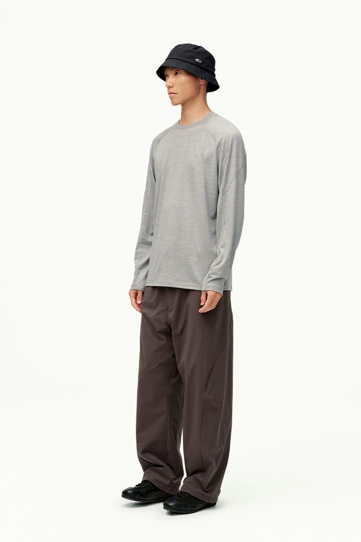 ウール長袖Tシャツ NLBLCTX019