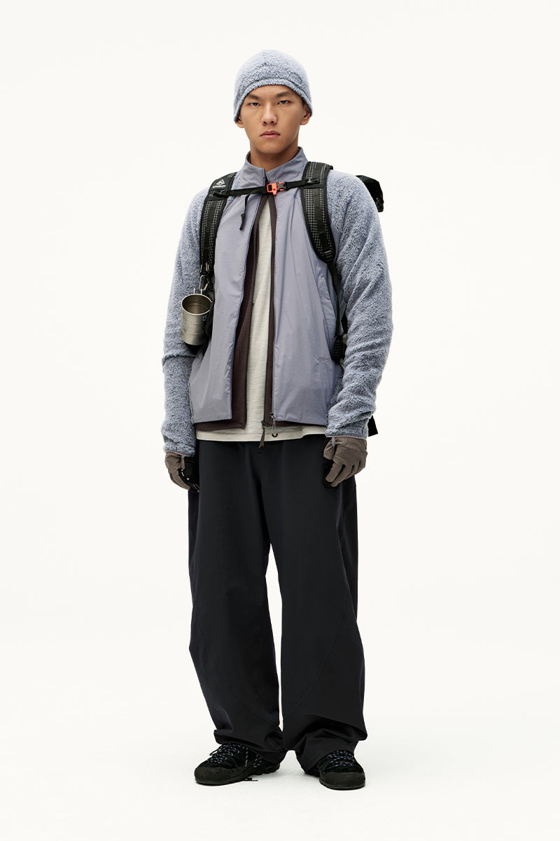 Polartec Alpha ウールスタンドカラースウェットシャツ