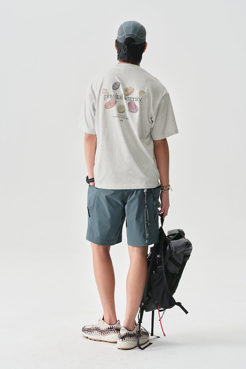 COOLMAXPROストーン柄半袖TシャツNLBLDTX040