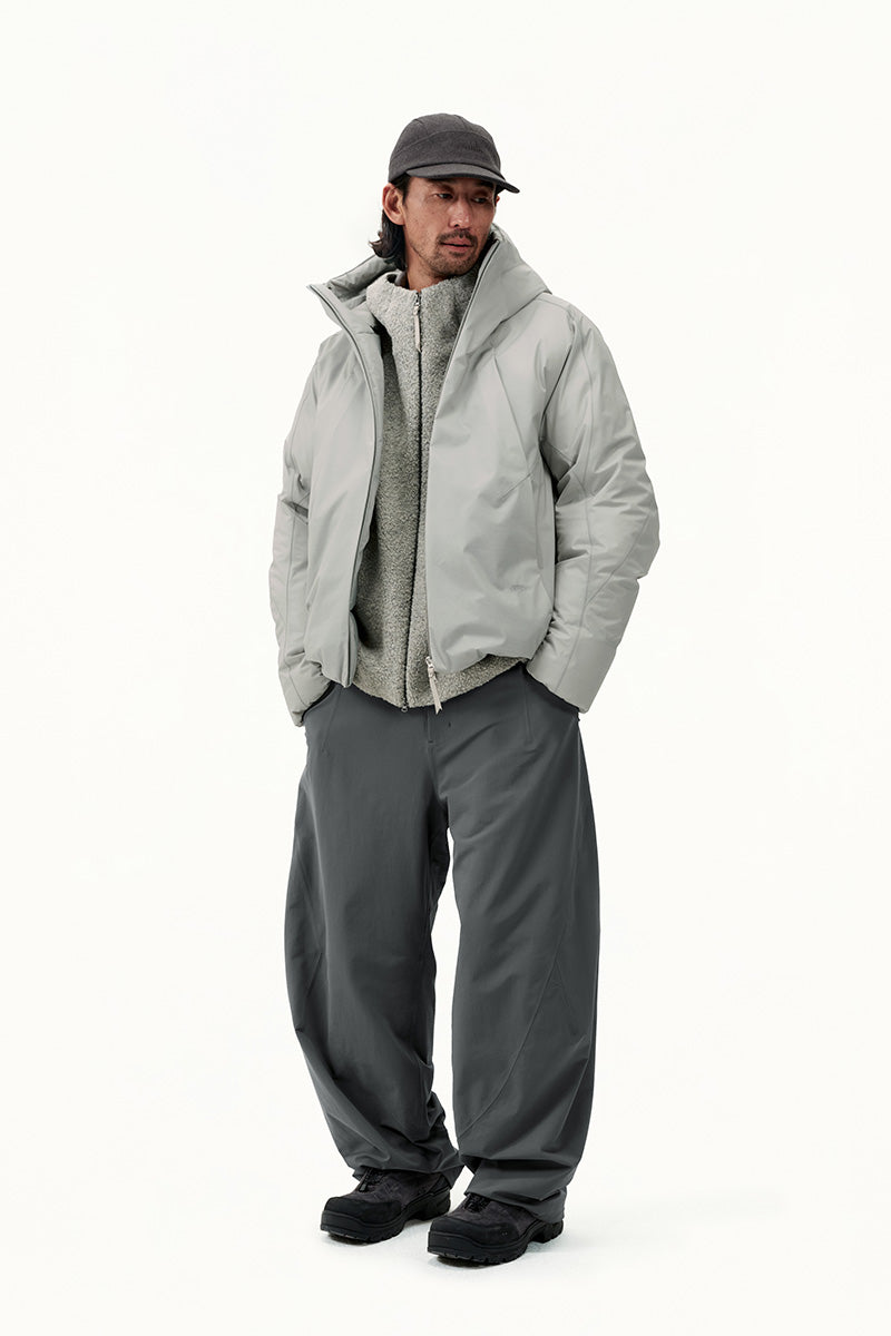 DryerDown 800FP Ultra-Lightweight Hooded Goose Down Jacket