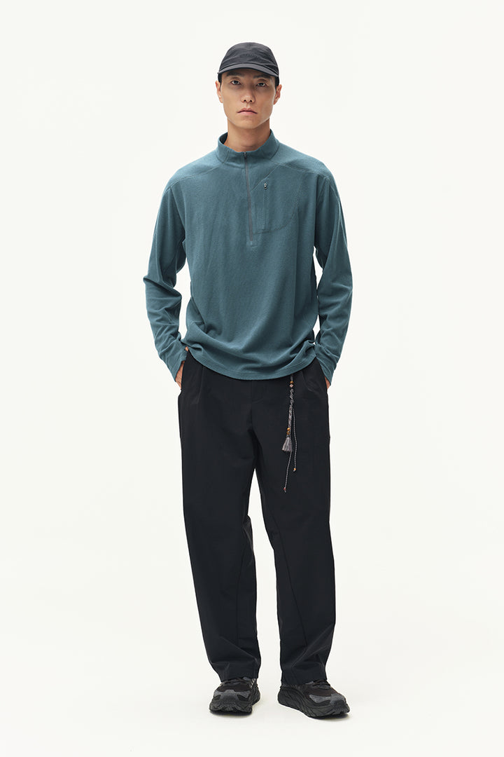 POLARTEC ハーフジップスウェット NLBLAWY010