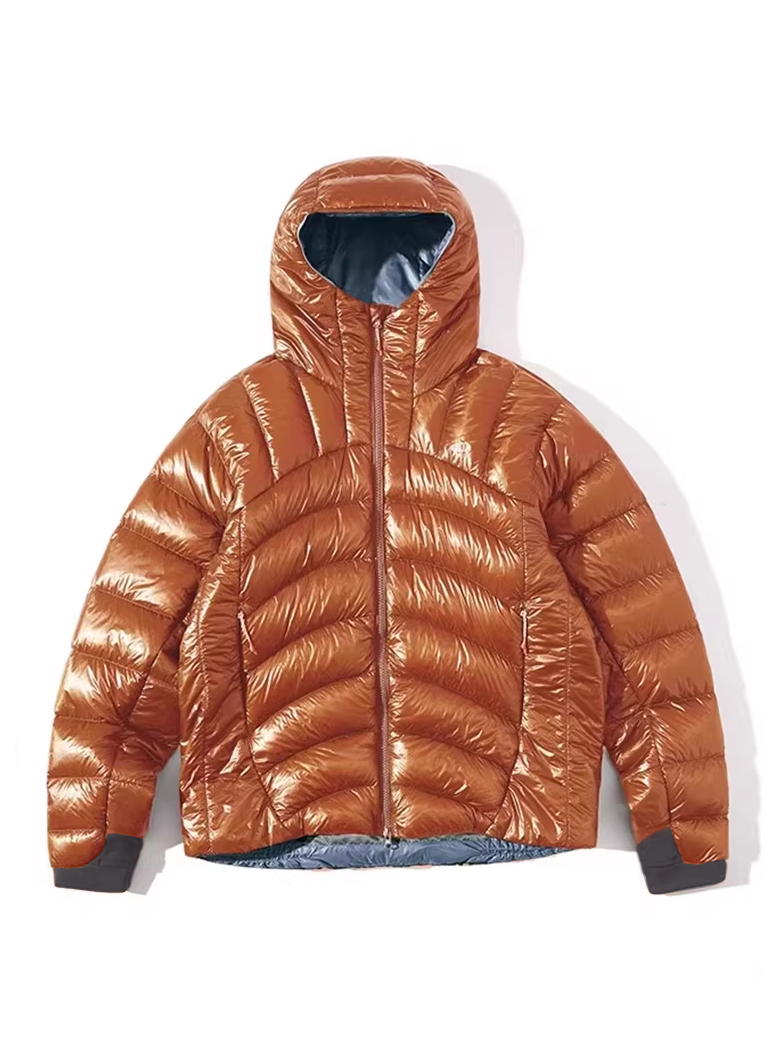 撥水軽量フード付きダウンジャケット25BLYR004