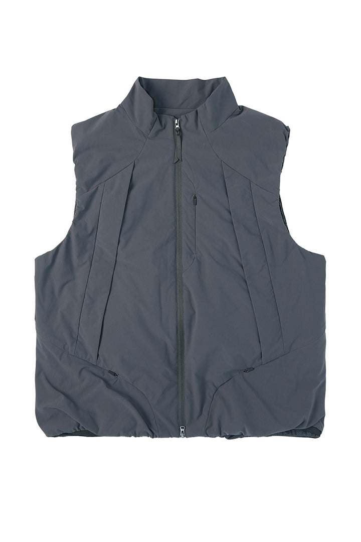 マッチポッケ付き中綿ベスト25BLMJ004