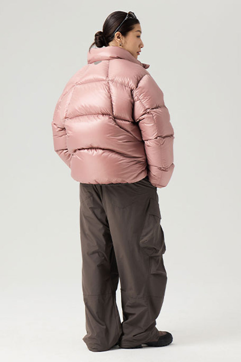 スタンドカラー軽量ダウンジャケット25BLYR002