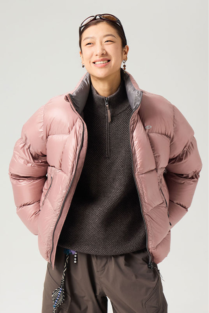 スタンドカラー軽量ダウンジャケット25BLYR002