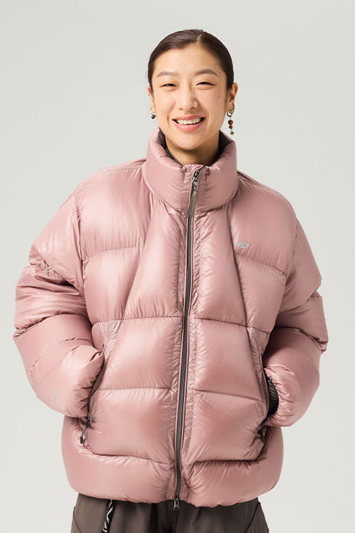 スタンドカラー軽量ダウンジャケット25BLYR002