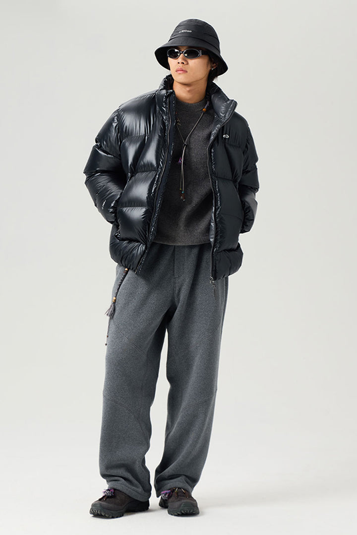 スタンドカラー軽量ダウンジャケット25BLYR002