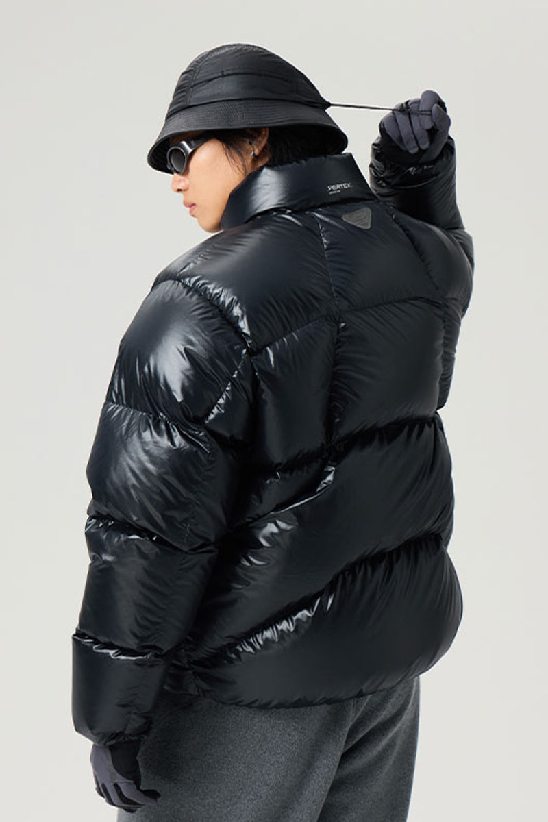 スタンドカラー軽量ダウンジャケット25BLYR002