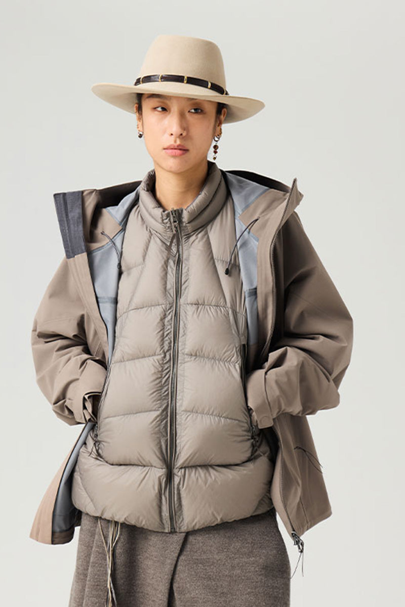 ダウンインナー付きハードシェルセット25BLCY007