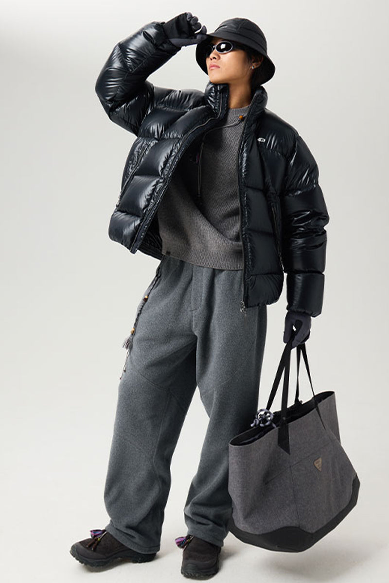 スタンドカラー軽量ダウンジャケット25BLYR002