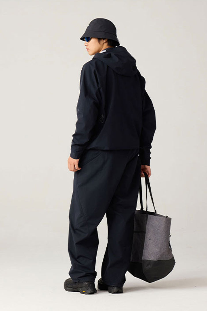 調節可能なフード付きハードシェルジャケット25BLCY005