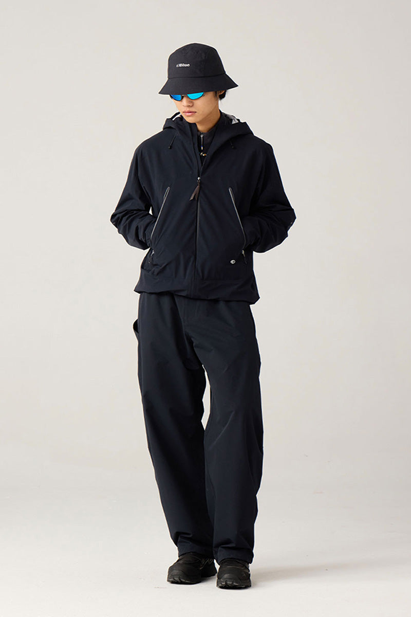 調節可能なフード付きハードシェルジャケット25BLCY005