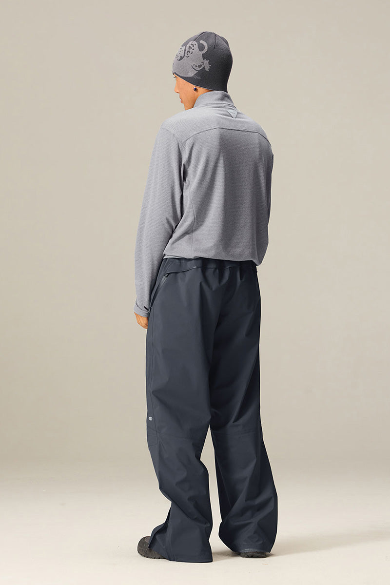 フリースハーフジップ長袖Tシャツメンズ25BLWY015