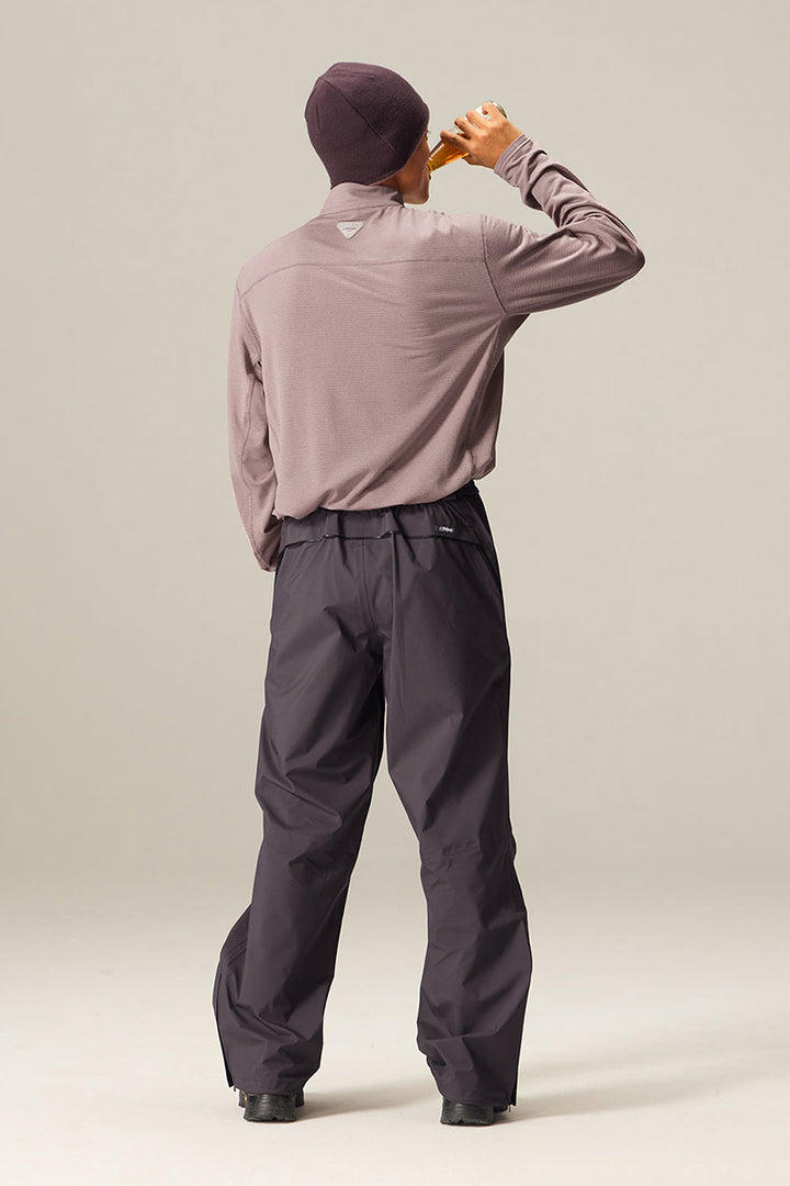 フリースハーフジップ長袖Tシャツメンズ25BLWY015