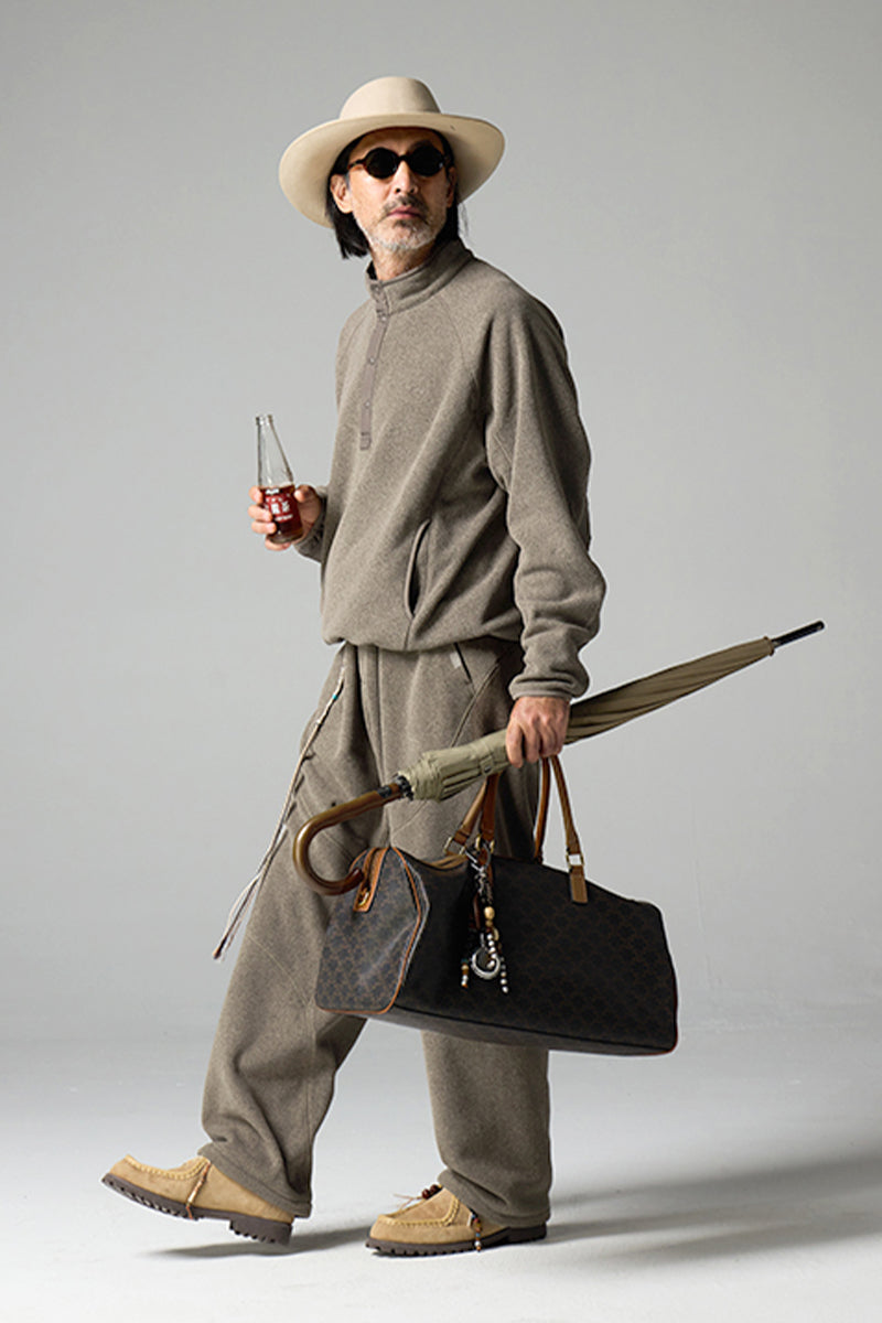 POLARTECフリーススウェットパンツ25BLCK028