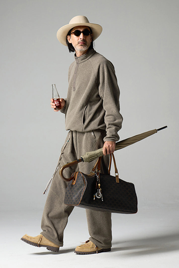 POLARTECフリーススウェットパンツ25BLCK028