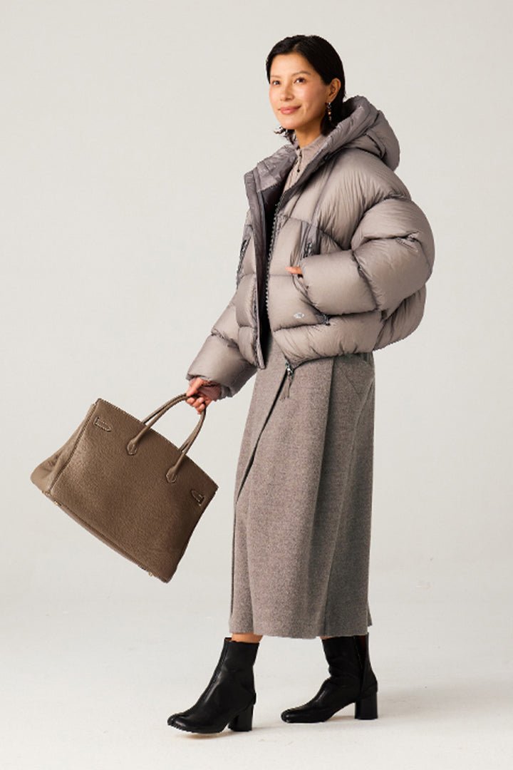 フード付きダウンジャケットウイメンズ25BLYR001