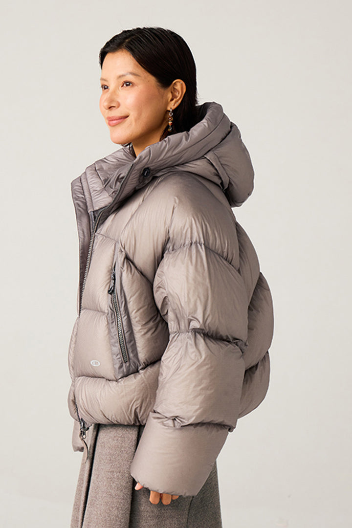 フード付きダウンジャケットウイメンズ25BLYR001
