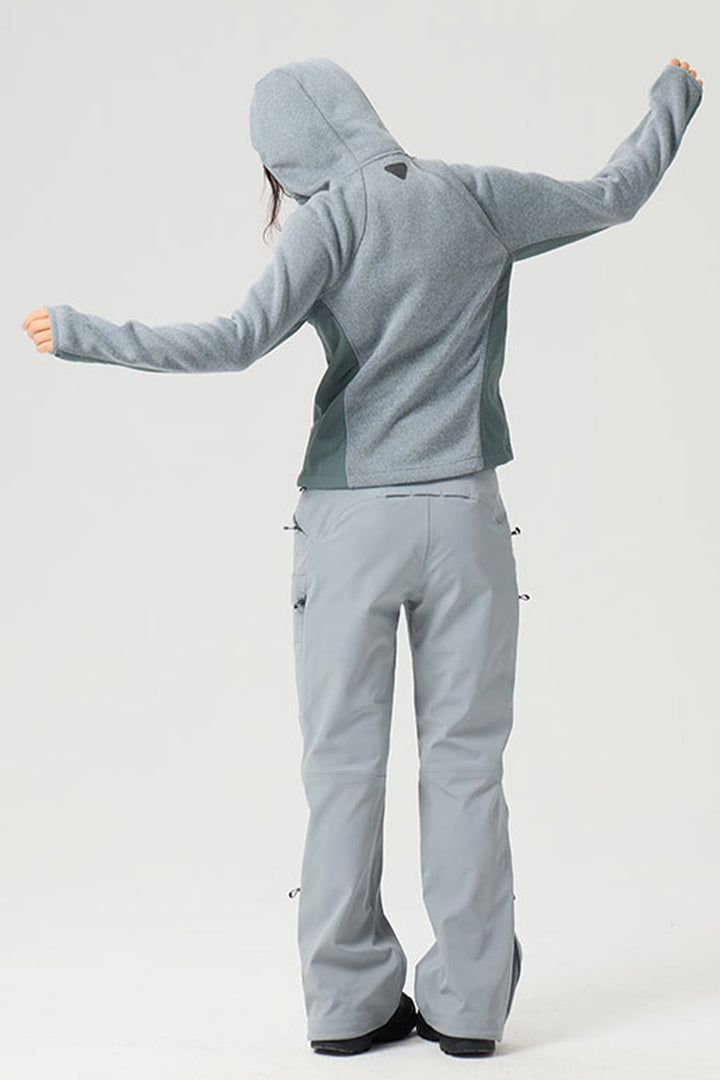 異素材パッチワークジップアップスウェットウイメンズ25BLJK028