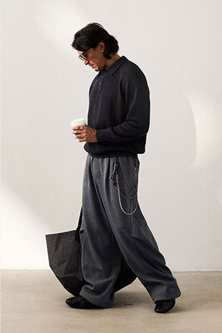 ベーシックスウェットカーブパンツ25BLCK014